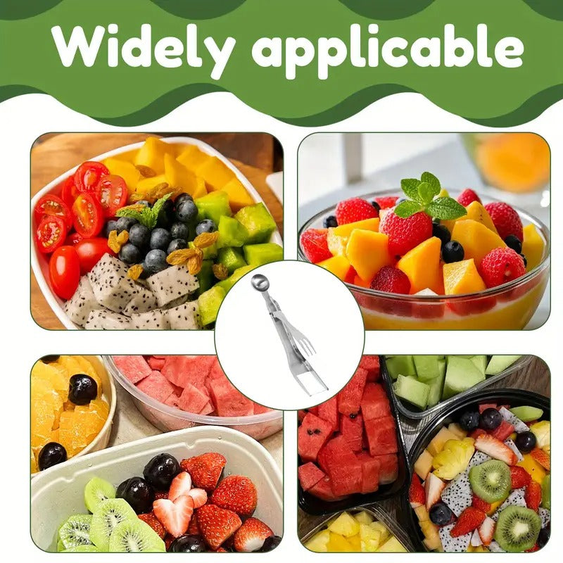 3 in 1 Stainless steel watermelon slicer