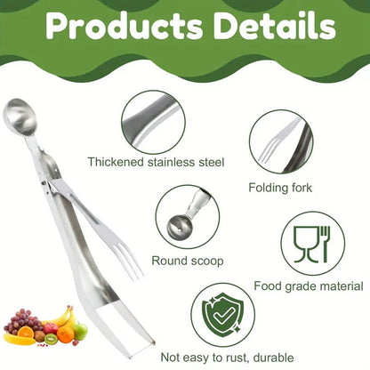 3 in 1 Stainless steel watermelon slicer