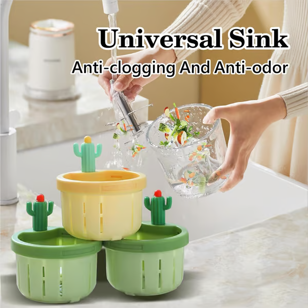 🌵2025 NEW🌵Cactus Kitchen Sink Drain Strainer PRO