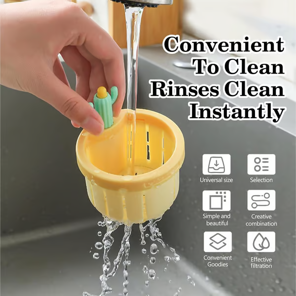 🌵2025 NEW🌵Cactus Kitchen Sink Drain Strainer PRO