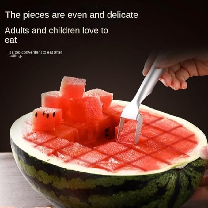 2 in 1 Watermelon Fork Slicer